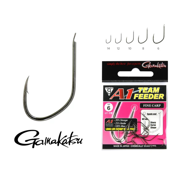 Gamakatsu A1 Team Feeder Fine Carp 15/cs.