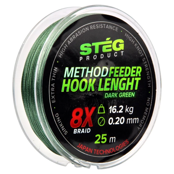 Stég Method Feeder előkezsinór 25m