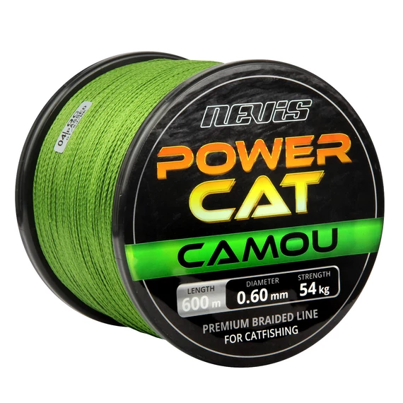 Nevis Powercat Camou zsinór