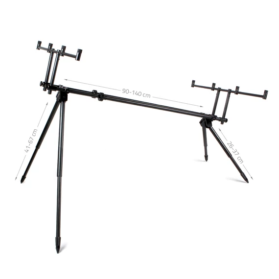 Carp Academy Alcatraz Rod Pod Black
