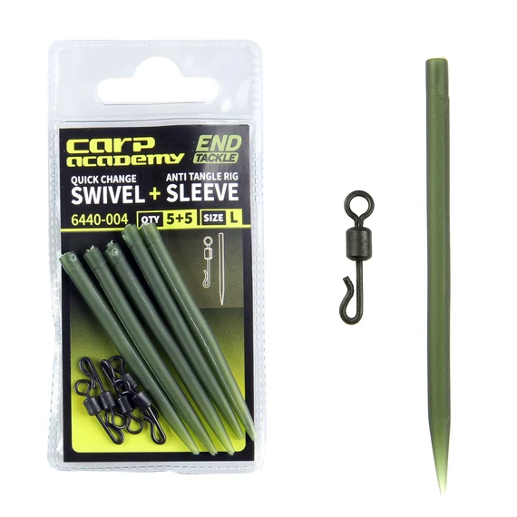 Carp Academy Forgó gyorskapoccsal 5+5db/cs