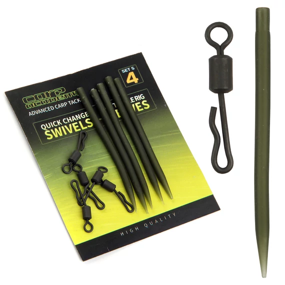 Carp Academy Forgó gyorskapoccsal + szilikoncső  5+5db/cs