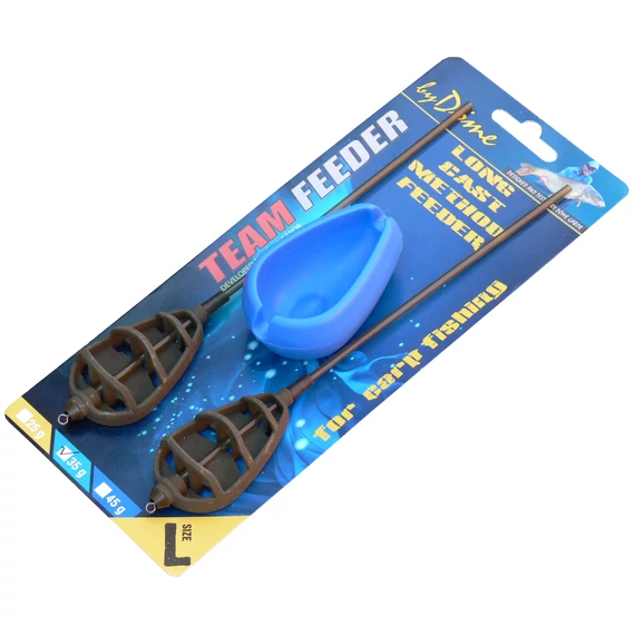 Haldorado By Döme TF Feeder kosár készlet+töltő  25g 2db/cs