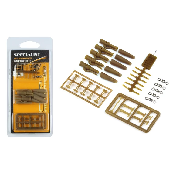 Carp Academy Biztonsági Ólomkapocs készlet