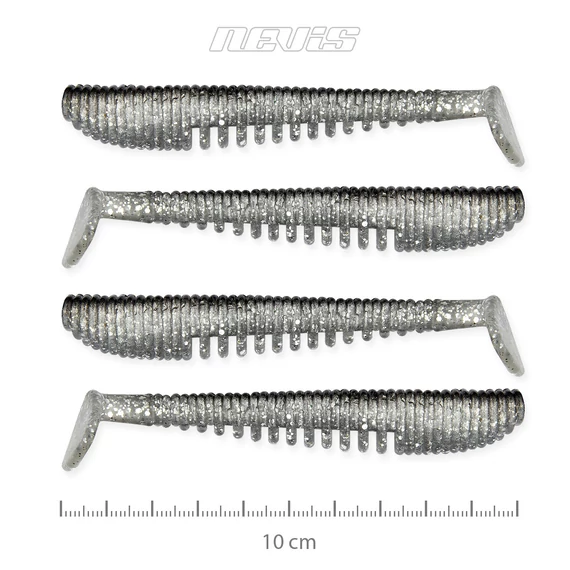 Nevis Impulse Shad 10cm 4db/cs