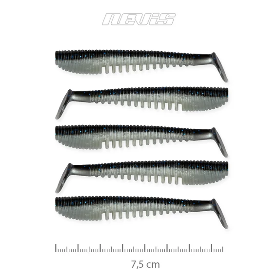 Nevis Impulse Shad 7,5cm 5db/cs