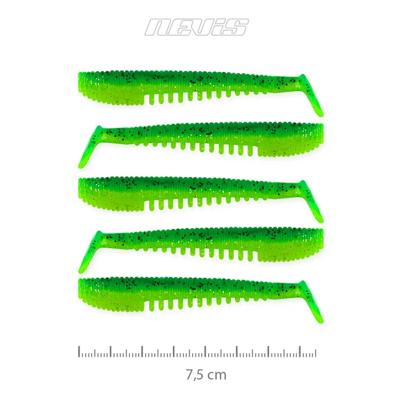Nevis Impulse Shad 7,5cm 5db/cs