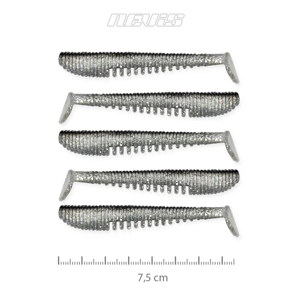 Nevis Impulse Shad 7,5cm 5db/cs