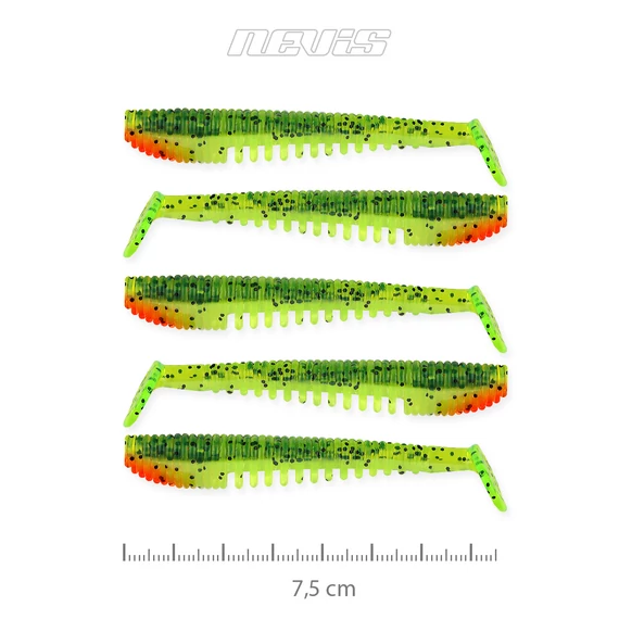 Nevis Impulse Shad 7,5cm 5db/cs