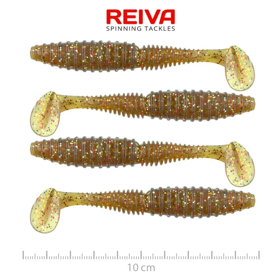 Reiva Zander Power Shad 10cm 4db/cs