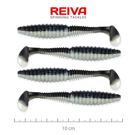 Reiva Zander Power Shad 10cm 4db/cs