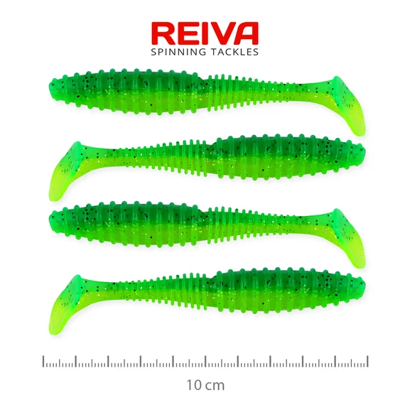 Reiva Zander Power Shad 10cm 4db/cs