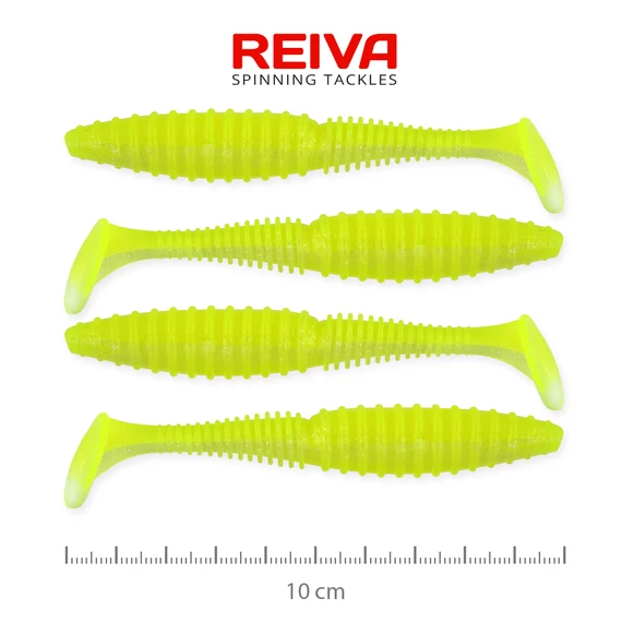 Reiva Zander Power Shad 10cm 4db/cs