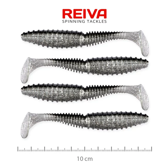 Reiva Zander Power Shad 10cm 4db/cs