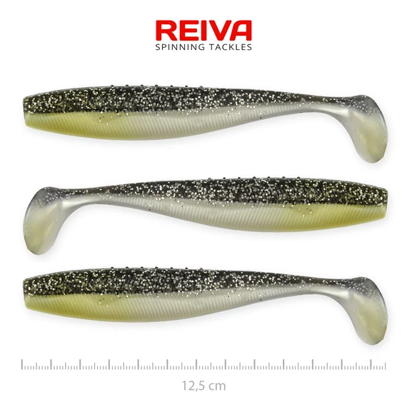 Reiva Flat Minnow shad 12,5cm 3db/cs