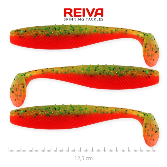 Reiva Flat Minnow shad 12,5cm 3db/cs