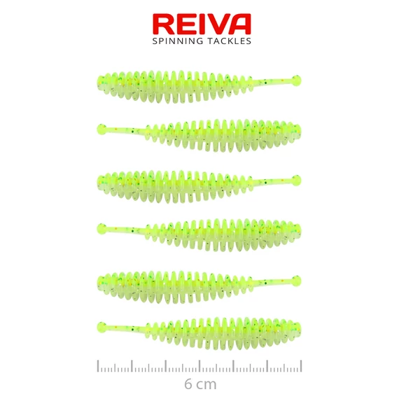 Reiva Tiny Worm 6cm 6db/cs