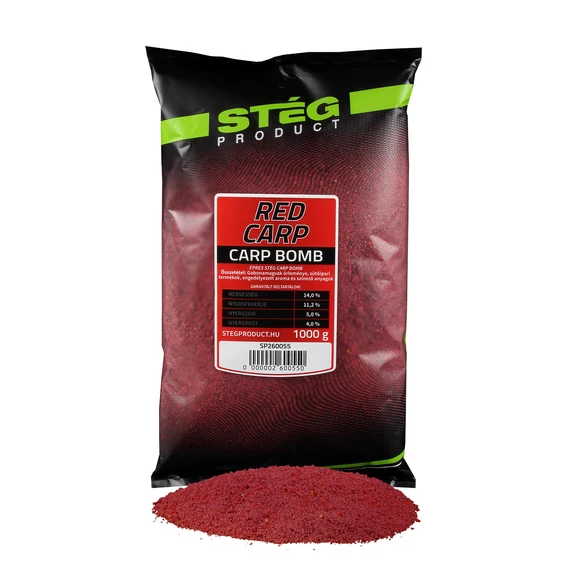 Stég Carp Bomb 1kg Red Carp  FIX 