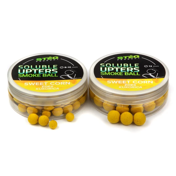 Stég Soluble Upters Smoke Ball 8-10mm 30g Sweet Corn