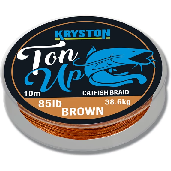 Kryston Ton Up Catfish Braid 85lb 10m fonott