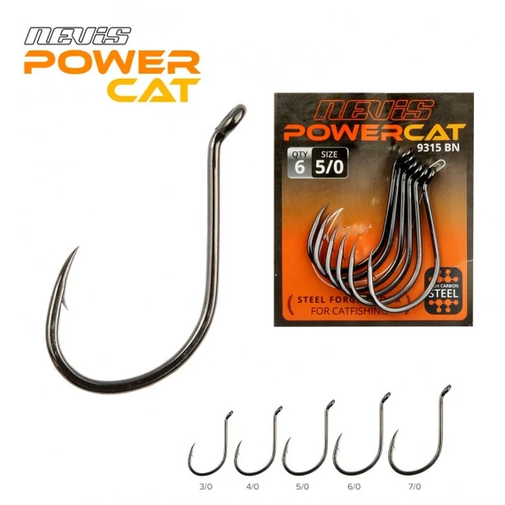 Nevis Harcsázó Horog 9315 6db/cs