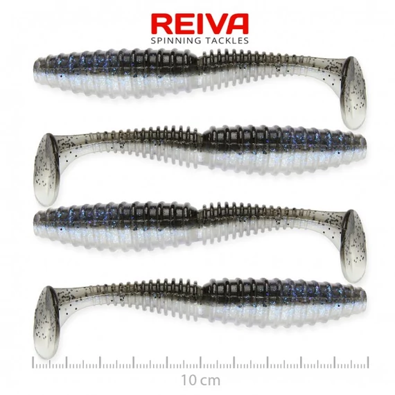 Reiva Zander Power Shad 10cm 4db/cs