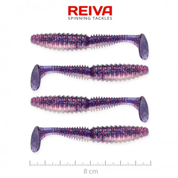 Reiva Zander Power Shad 8cm 4db/cs