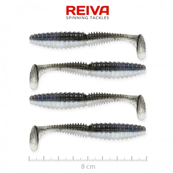 Reiva Zander Power Shad 8cm 4db/cs