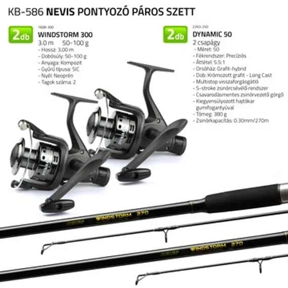 Nevis Pontyozó páros szett  2x 1608-300+ 2x 2293-250