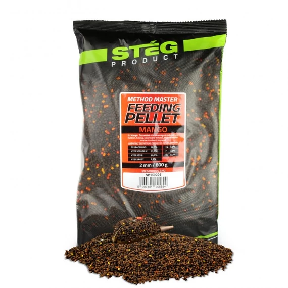 Stég Feeding Pellet 2mm 800g Mango