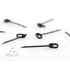 Kép 2/3 - ZFISH Bait Spike & Oval Ring - csalitüske ovális gyűrűn, 15 mm, 10 db/csomag