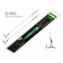 Kép 1/4 - ZFISH Monofilament D-Rig Size 4 - előkötött mikroszakállas horog, D-Rig, monofil zsinóron, 4-es horogméret, 2 db/csomag