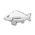 Kép 1/4 - Delphin CARP 3D matrica króm
