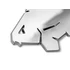 Kép 2/4 - Delphin CARP 3D matrica króm