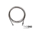 Kép 1/3 - THE END Leadcore + swivel kötött horog / 3db