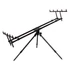 Kép 1/3 - Carp Academy Grizzly Pro Rod Pod